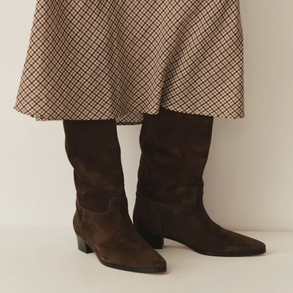 STILL AVAILABLE - NWT Doen Riviera Suede Boots 39